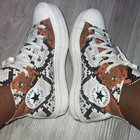 Converse women’s snake skin look - Picture 1 of 8